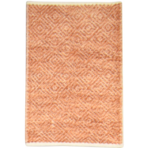 Modern Hand Woven Wool Red 2' x 3' Rug