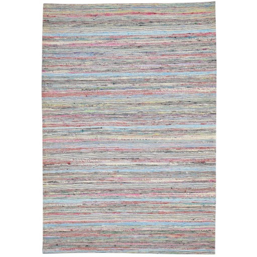 Modern Jacquard Loom Wool / Silk (Silkette) Color 5' x 7' Rug