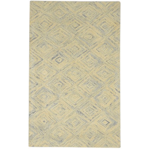 Modern Hand Tufted Wool Beige 3' x 5' Rug