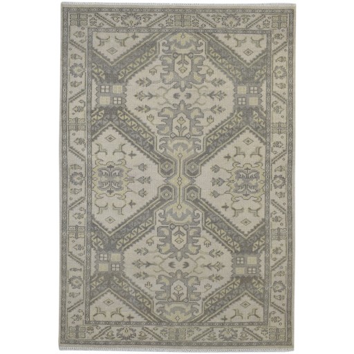 Traditional-Persian/Oriental Hand Knotted Wool Sand 6' x 9' Rug