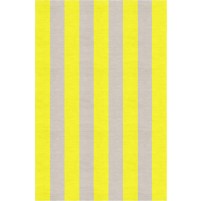 Handmade Silver Yellow VSAE12DJ04 Stripe Rugs8'X10'