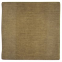 Modern Handloom Wool Brown 2' x 2' Rug