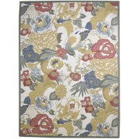 Modern Hand Tufted Wool Colorful 9' x 12' Rug