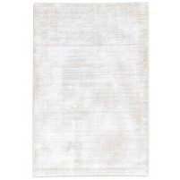 Modern Handloom Wool Silver 2' x 3' Rug