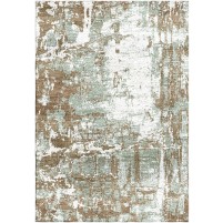 Sandrift Brown / Quill Gray Silken Modern 9x9 Square Rug