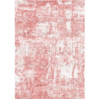 Arte Handloom Cararra Ivory / Can Pink Rug - 8x10