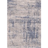 Arte Handloom Silk Beige / Storm Gray Rug - 4x6