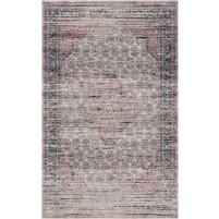 Ronda Handloom Silver Beige / Space Gray Rug - 5x8