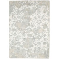 Modern Handloom Wool Grey 6' x 8' Rug