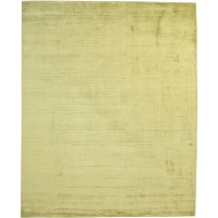 Modern Handloom Silk (Silkette) gold 8' x 9' Rug