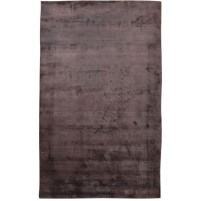 Modern Handloom Silk (Silkette) Chocolate 5' x 8' Rug