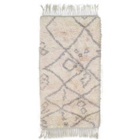 Shag Hand Knotted Wool Pink 3' x 5' Rug