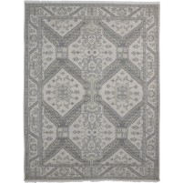 Traditional-Persian/Oriental Hand Knotted Wool Sand 8' x 10' Rug