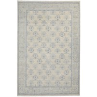 Traditional-Persian/Oriental Hand Knotted Wool Sand 6' x 9' Rug