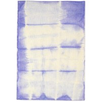 Modern Hand Tufted Wool Purple 4' x 16' Rug