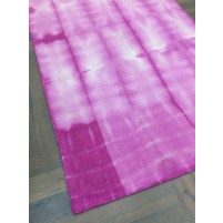 Handmade Woolen Shibori Purple Area Rug t-651 5x8