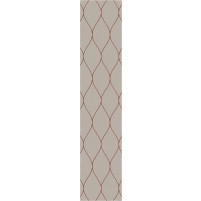 George TS3005 Brown / Copper Wool Hand-Tufted Rug - Runner 2'6" x 12'