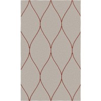 George TS3005 Brown / Copper Wool Hand-Tufted Rug - Rectangle 3' x 5'