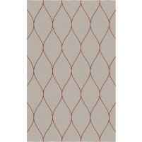 George TS3005 Brown / Copper Wool Hand-Tufted Rug - Rectangle 5' x 8'