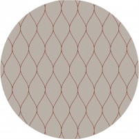 George TS3005 Brown / Copper Wool Hand-Tufted Rug - Round 9'