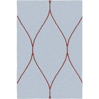 George TS3005 Grey / Copper Wool Hand-Tufted Rug - Rectangle 2' x 3'