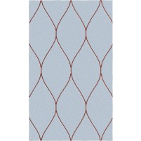 George TS3005 Grey / Copper Wool Hand-Tufted Rug - Rectangle 3' x 5'
