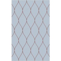 George TS3005 Grey / Copper Wool Hand-Tufted Rug - Rectangle 5' x 8'