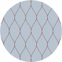 George TS3005 Grey / Copper Wool Hand-Tufted Rug - Round 6'