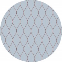 George TS3005 Grey / Copper Wool Hand-Tufted Rug - Round 9'
