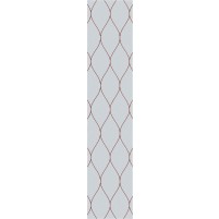 George TS3005 Light Grey / Copper Wool Hand-Tufted Rug - Runner 2'6" x 12'