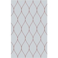 George TS3005 Light Grey / Copper Wool Hand-Tufted Rug - Rectangle 5' x 8'