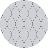 George TS3005 Light Grey / Copper Wool Hand-Tufted Rug - Round 6'