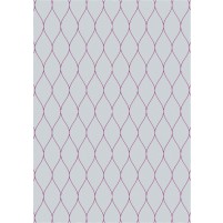 George TS3005 Light Grey / Purple Wool Hand-Tufted Rug - Rectangle 9'9" x 13'9"