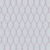 George TS3005 Light Grey / Purple Wool Hand-Tufted Rug - Square 9'