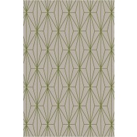 Floyd TS3013 Brown / Green Hand-Tufted Rug