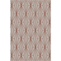 Floyd TS3013 Brown / Kenyan Copper Hand-Tufted Rug - Rectangle 6' x 9'