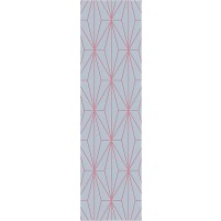 Floyd TS3013 Grey / Pink Hand-Tufted Rug - Runner 2'6" x 9'