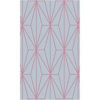 Floyd TS3013 Grey / Pink Hand-Tufted Rug - Rectangle 3' x 5'