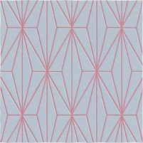 Floyd TS3013 Grey / Pink Hand-Tufted Rug - Square 4'