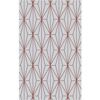 Floyd TS3013 Gray / Kenyan Copper Hand-Tufted Rug - Rectangle 5' x 8'