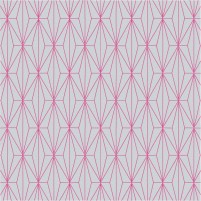 Floyd TS3013 Gray / Raspberry Pink Hand-Tufted Rug - Square 9'