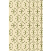 Floyd TS3013 Peach / Green Hand-Tufted Rug