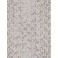 Twist TS3014 Gray / Clementine Orange Rug - Rectangle 9' x 12'