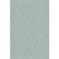 Twist TS3014 Gray / Green Rug