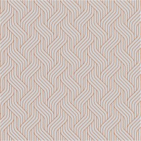 Twist TS3014 Grey / Orange Rug - Square 9'