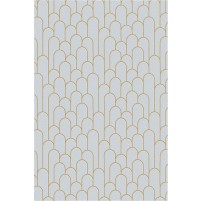 Amelia TS3015 Handmade Grey / Gold Rug