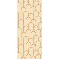 Amelia TS3015 Handmade Peach / Orange  Rug - Runner 2'6" x 6'