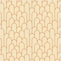 Amelia TS3015 Handmade Peach / Orange  Rug - Square 6'