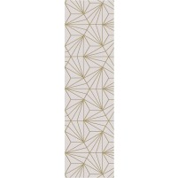 Bavaria TS3016 Handmade Beige / Canvas Brown Rug - Runner 2'6" x 9'