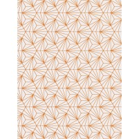 Bavaria TS3016 Handmade Oatmeal / Clementine Orange Rug - Rectangle 9' x 12'